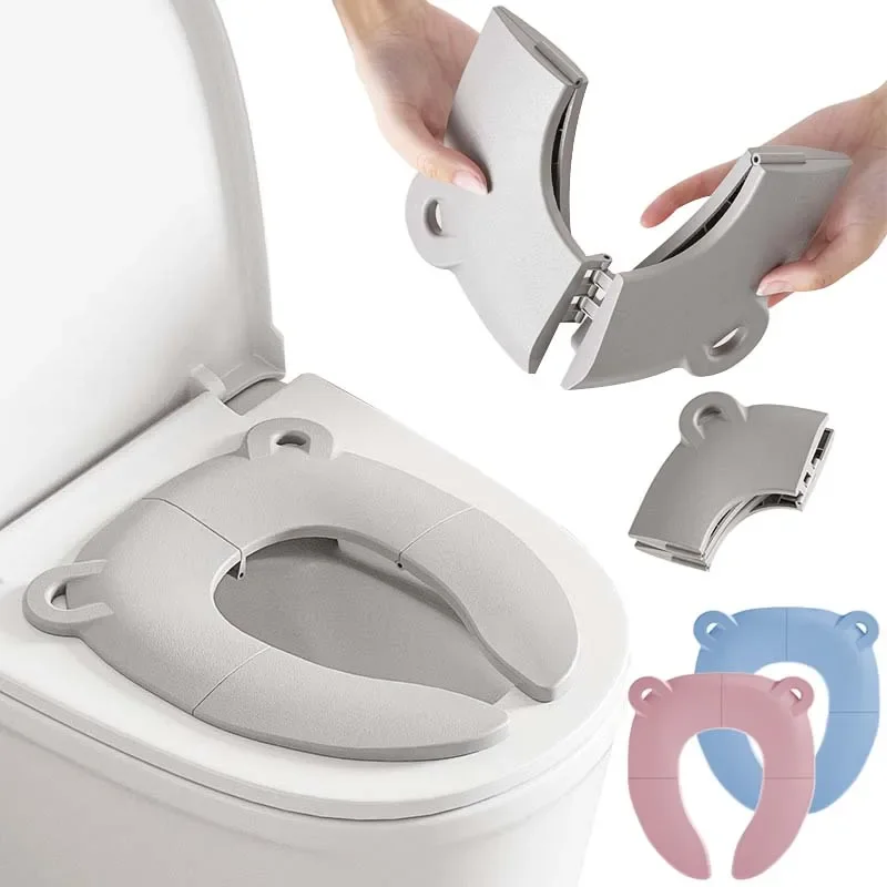 Home Bathroom With Urinal - Kursi Toilet Lipat Portabel Motif Kartun