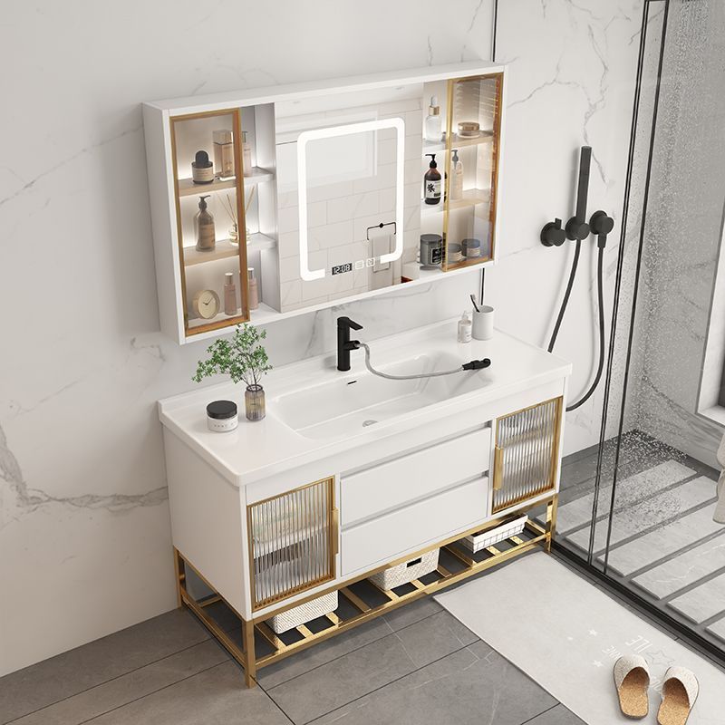 Home Bathroom Sink - Kabinet Kamar Mandi dengan Organizer Wastafel,