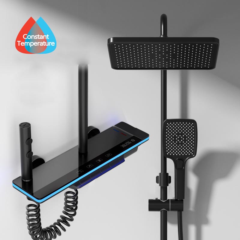 Home Bathroom Key - Keran Pancuran dengan lampu, sistem Pancuran