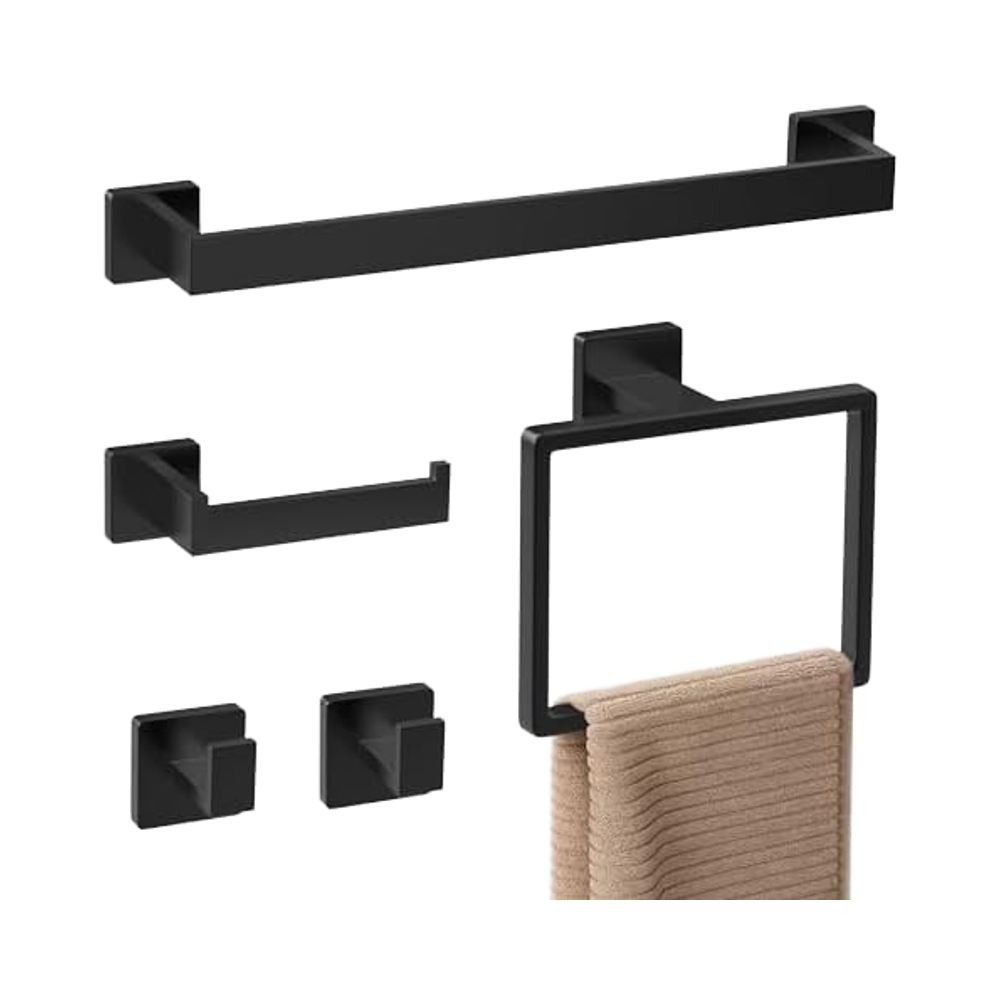 Towel Bar Stainless - Set Aksesori Kamar Mandi Ramah Lingkungan