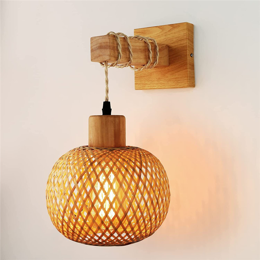 Japan Bathroom.Home - Lampu dinding samping tempat tidur Vintage,