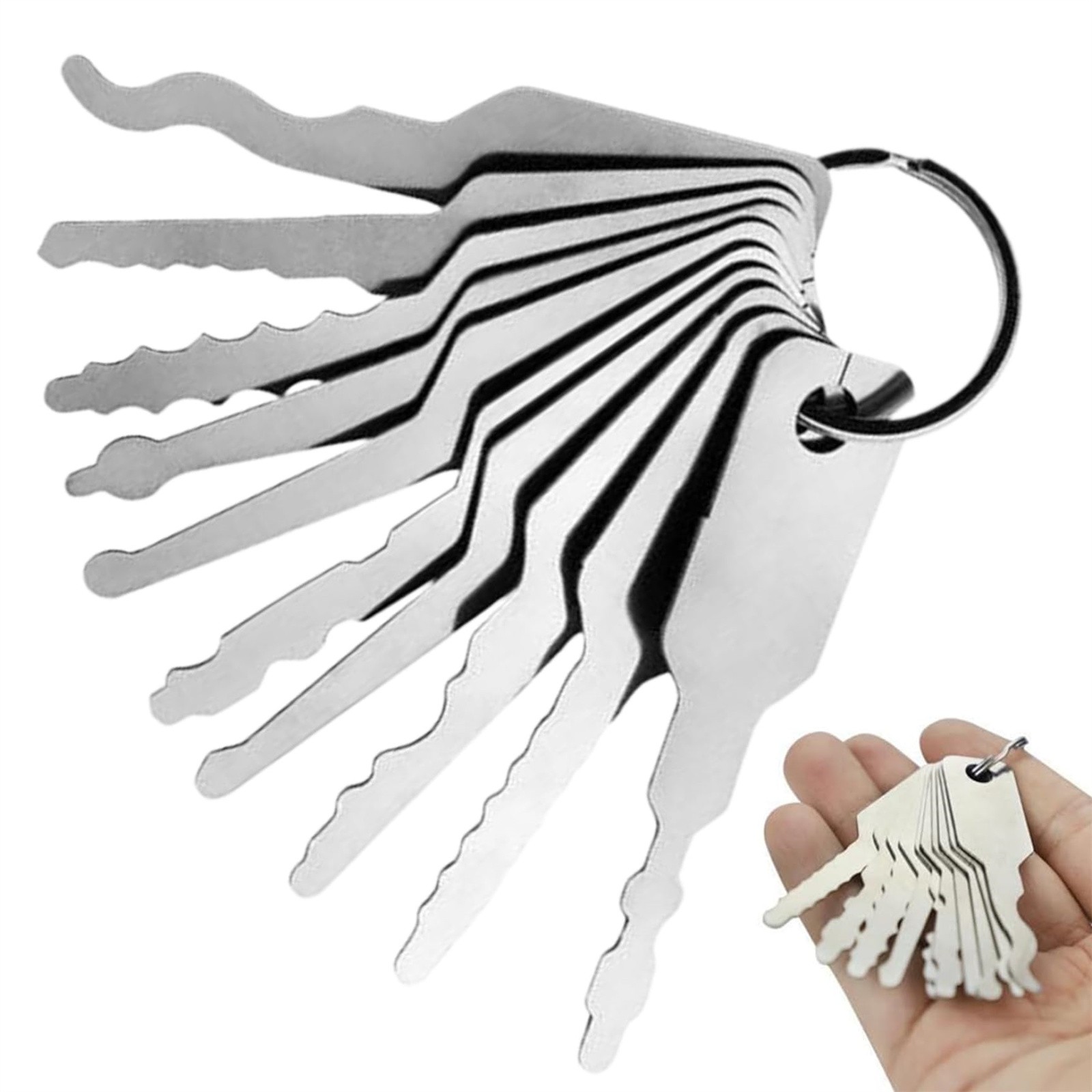 Home Bathroom Key - 10 Buah/Lot Kunci Kosong Yang Belum