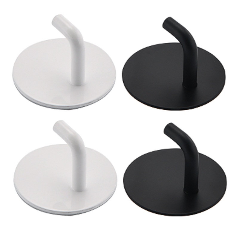 Home Bathroom Key - 2 buah hitam/putih besi tahan karat