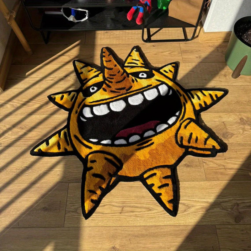 Zara Home Bathroom Accessories - Karpet Matahari Kreatif Gaya Anime VIKAMA