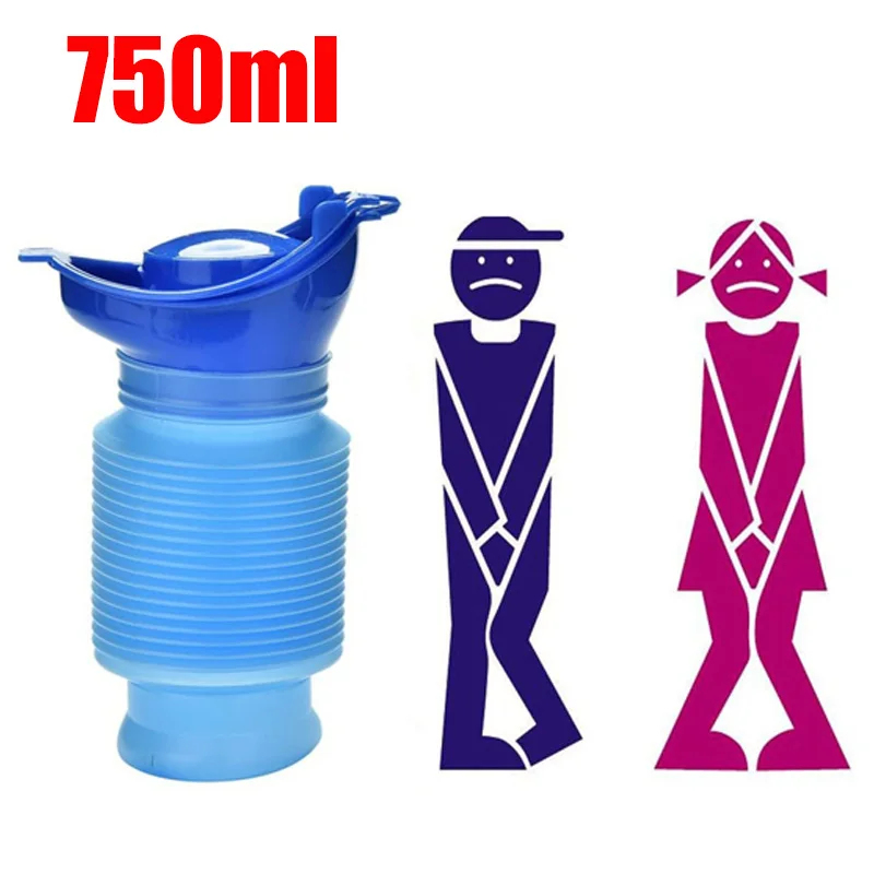 Home Bathroom With Urinal - Botol Pipis Portabel 750ml untuk Dewasa,