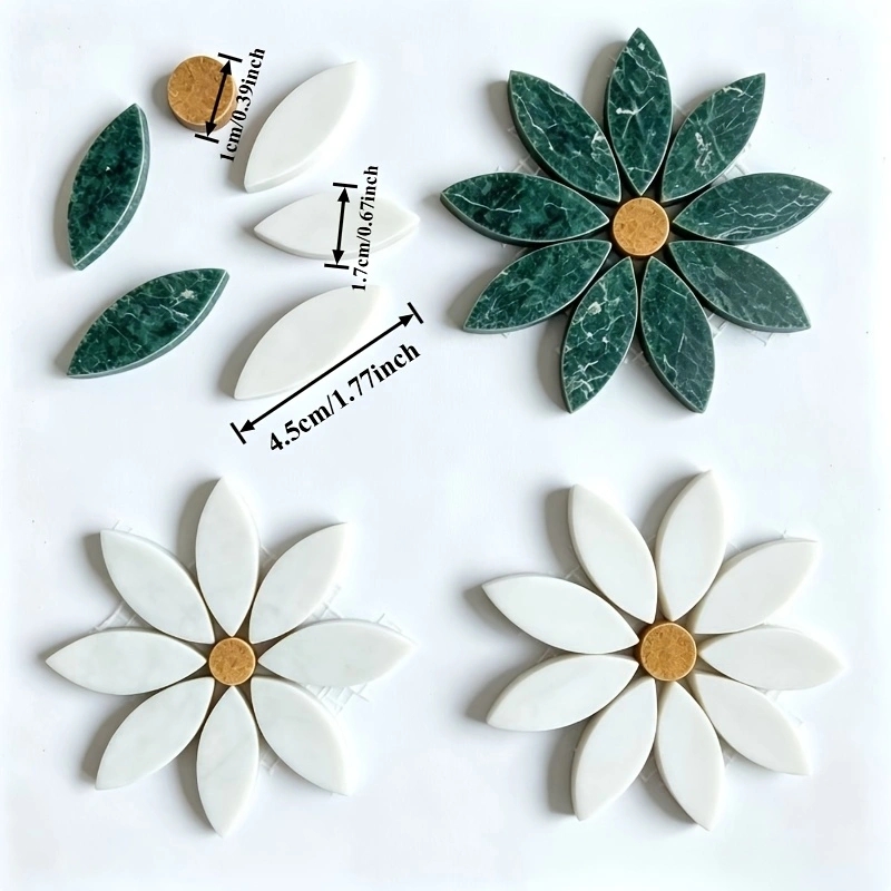 Ubin Mosaik Bunga Marmer Hijau - Zara Home Bathroom Accessories ulasan dan harga