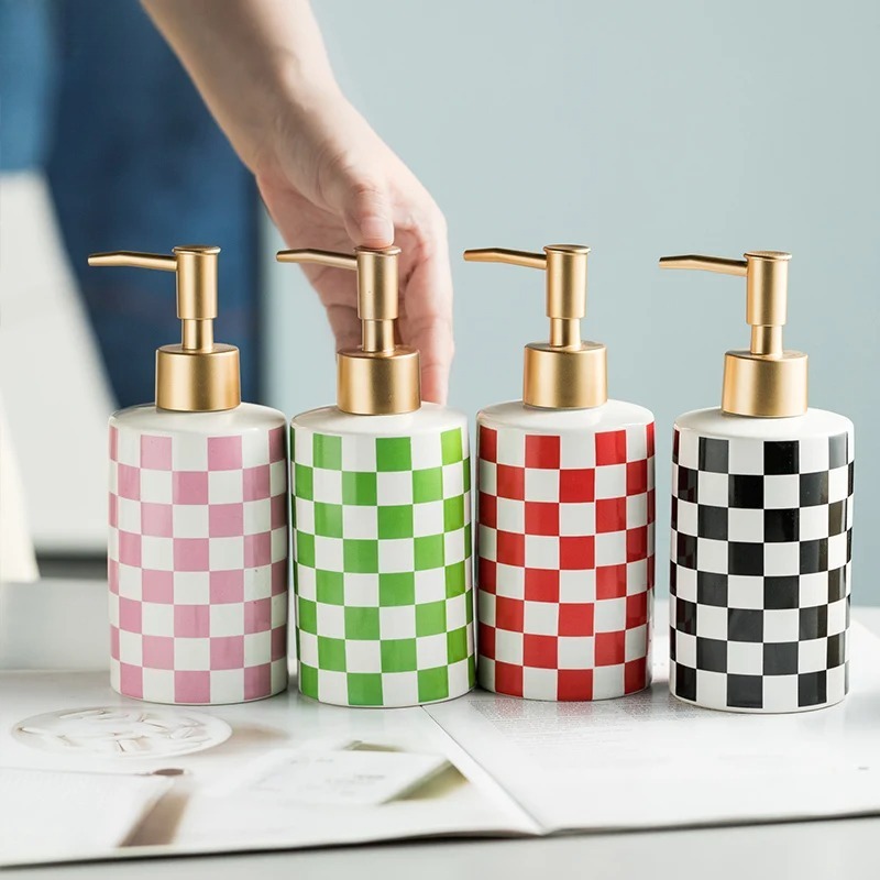Dispenser Sabun Keramik Kreati - Home Bathroom Pressure Pump ulasan dan harga