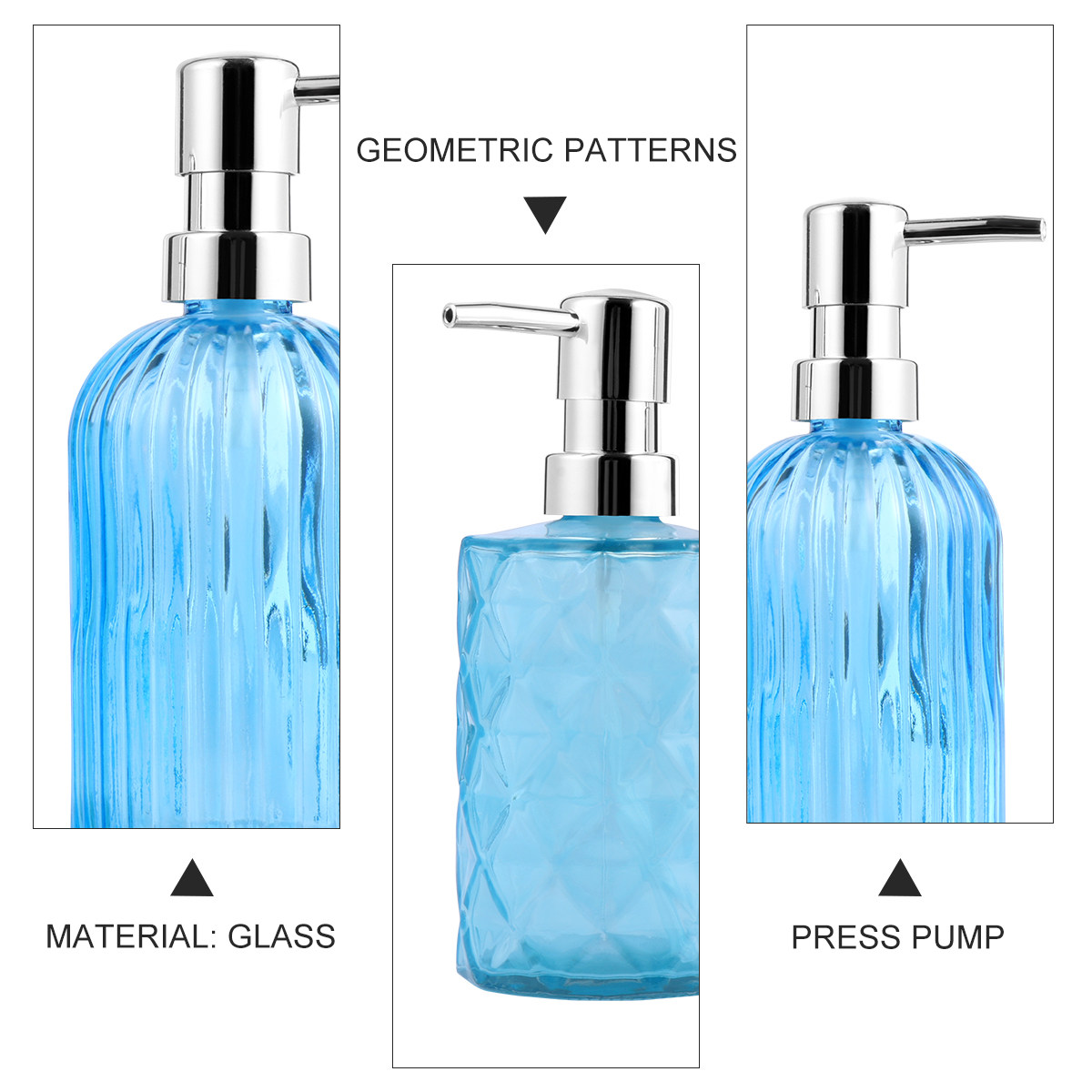 5 Botol Pompa Kaca, Botol Teka - Home Bathroom Pressure Pump ulasan dan harga