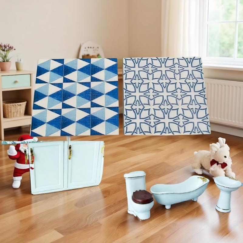 1 Buah 1:12 Rumah Boneka Minia - Zara Home Bathroom Accessories ulasan dan harga