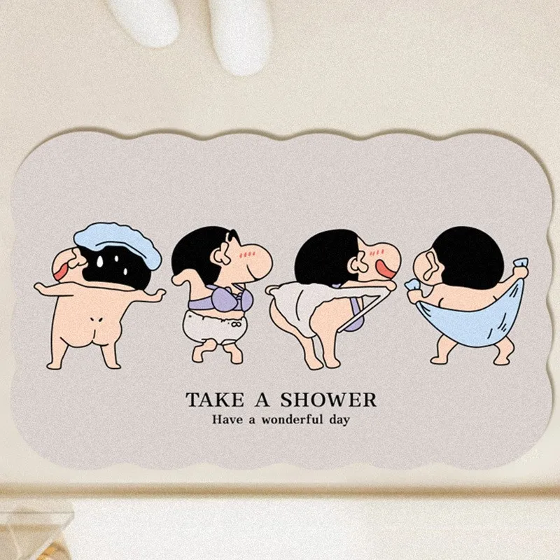 Tikar lantai kartun lucu, kray - Japan Bathroom.Home ulasan dan harga