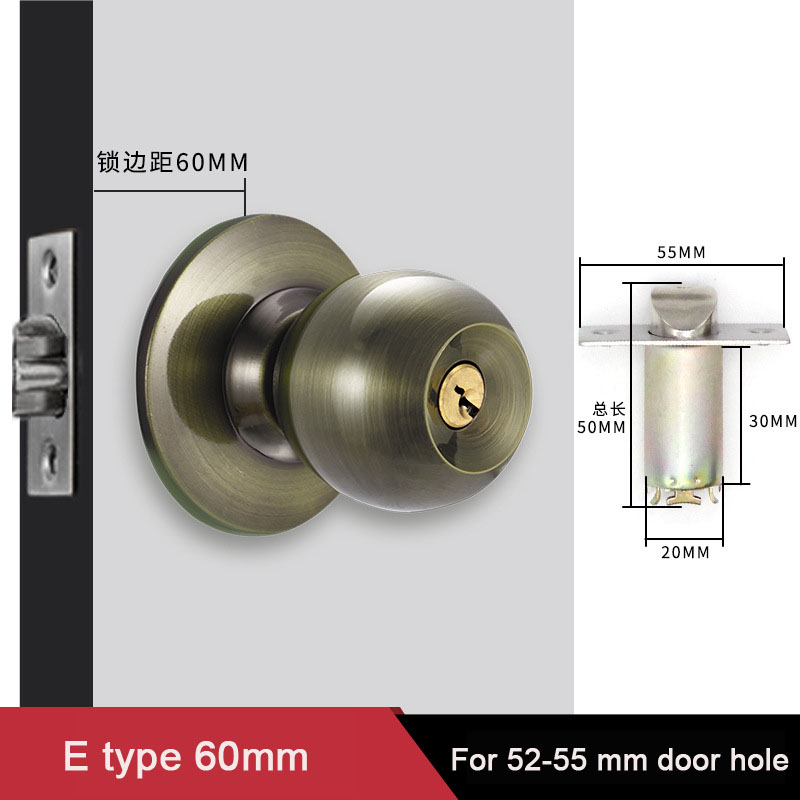 Kenop pintu bulat bahan Aloi a - Home Bathroom Key ulasan dan harga