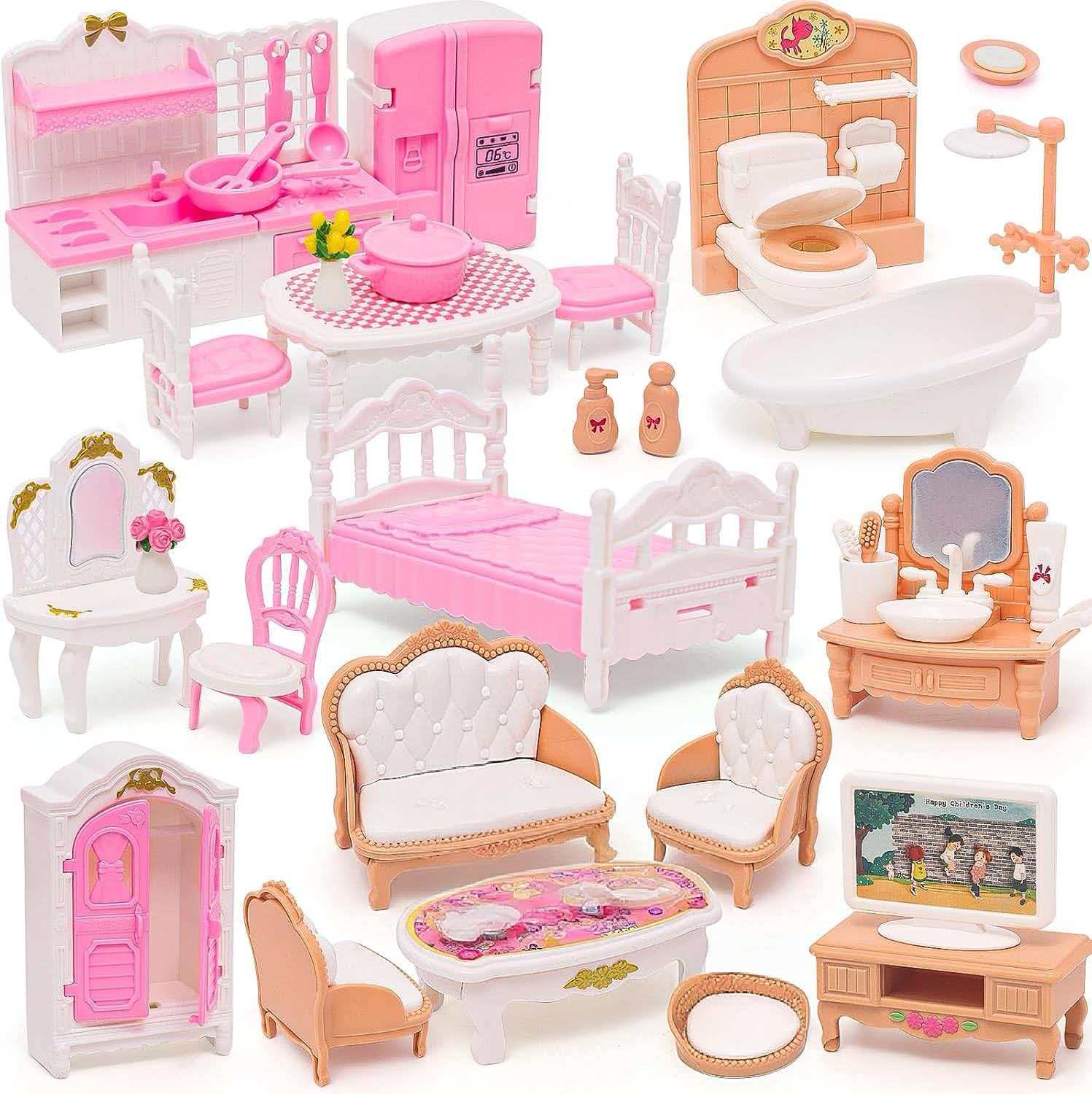 Set Perabot Rumah Boneka Akses - Zara Home Bathroom Accessories ulasan dan harga