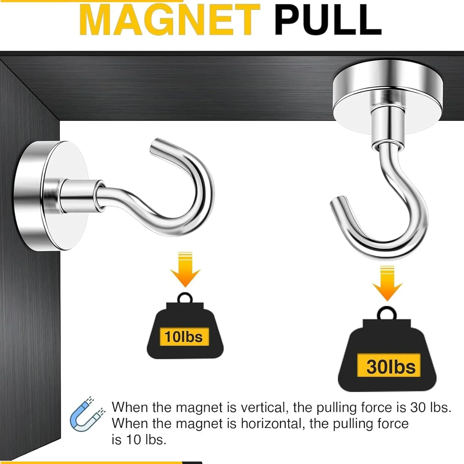 20 Buah Kait Magnetik Kuat Log - Home Bathroom Key ulasan dan harga
