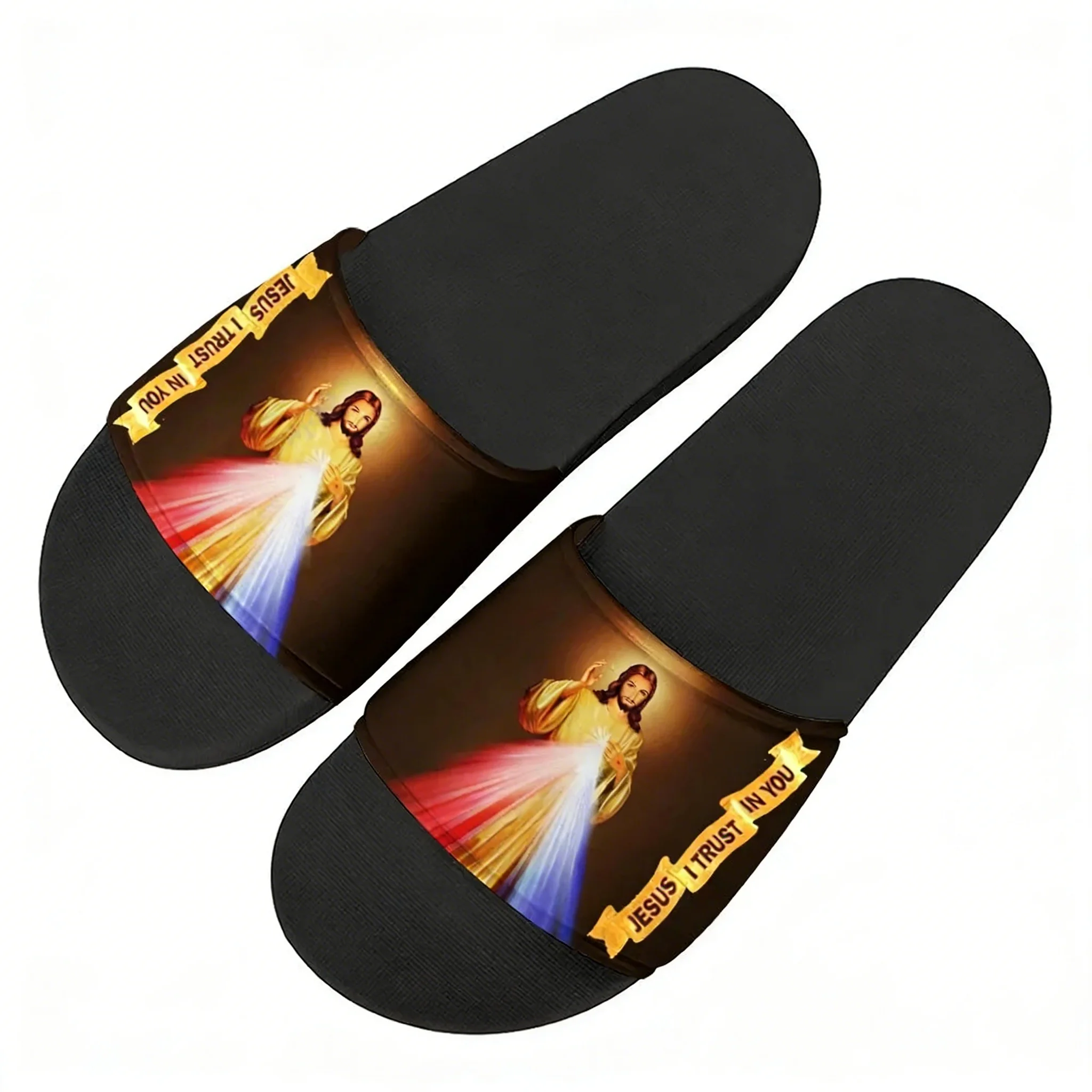 DIY Sandal Salib Cetak Yesus A - Home Outdoor Bathroom ulasan dan harga