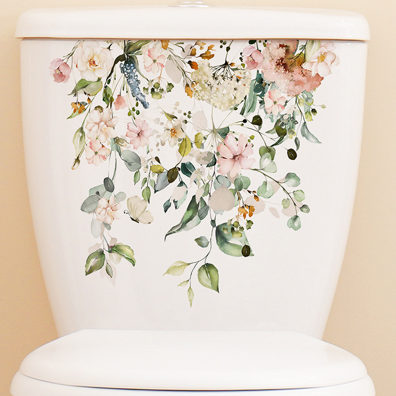 Stiker Toilet kamar mandi, dau - Home Bathroom Remodel ulasan dan harga