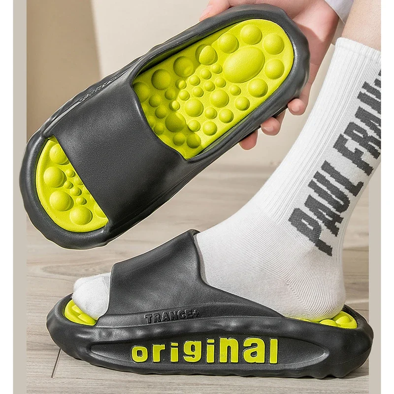 Sandal Pijat Cloud Pria Musim  - Home Outdoor Bathroom ulasan dan harga