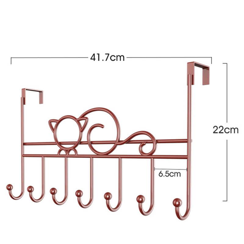 J1UL1N Gantungan Pintu 7-Kait  - Home Bathroom Key ulasan dan harga