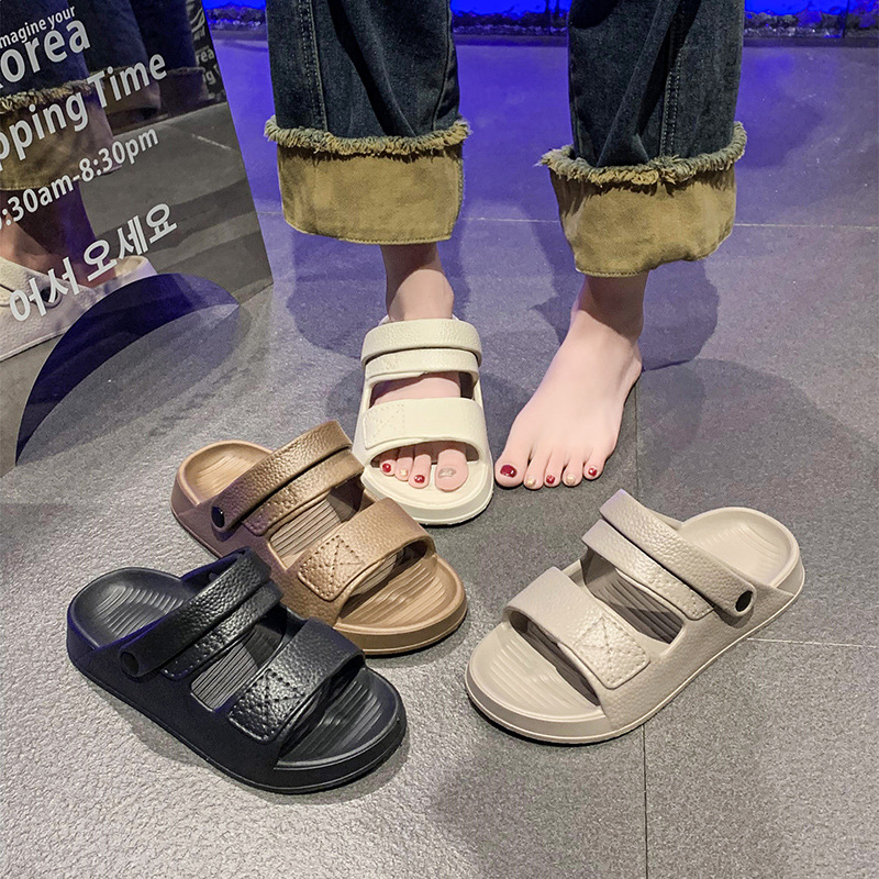 Sandal Pria Menyumbat Platform - Home Outdoor Bathroom ulasan dan harga