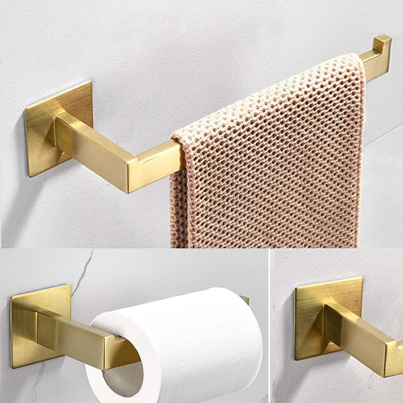 Set Perlengkapan Kamar Mandi 4 - Towel Bar Stainless ulasan dan harga