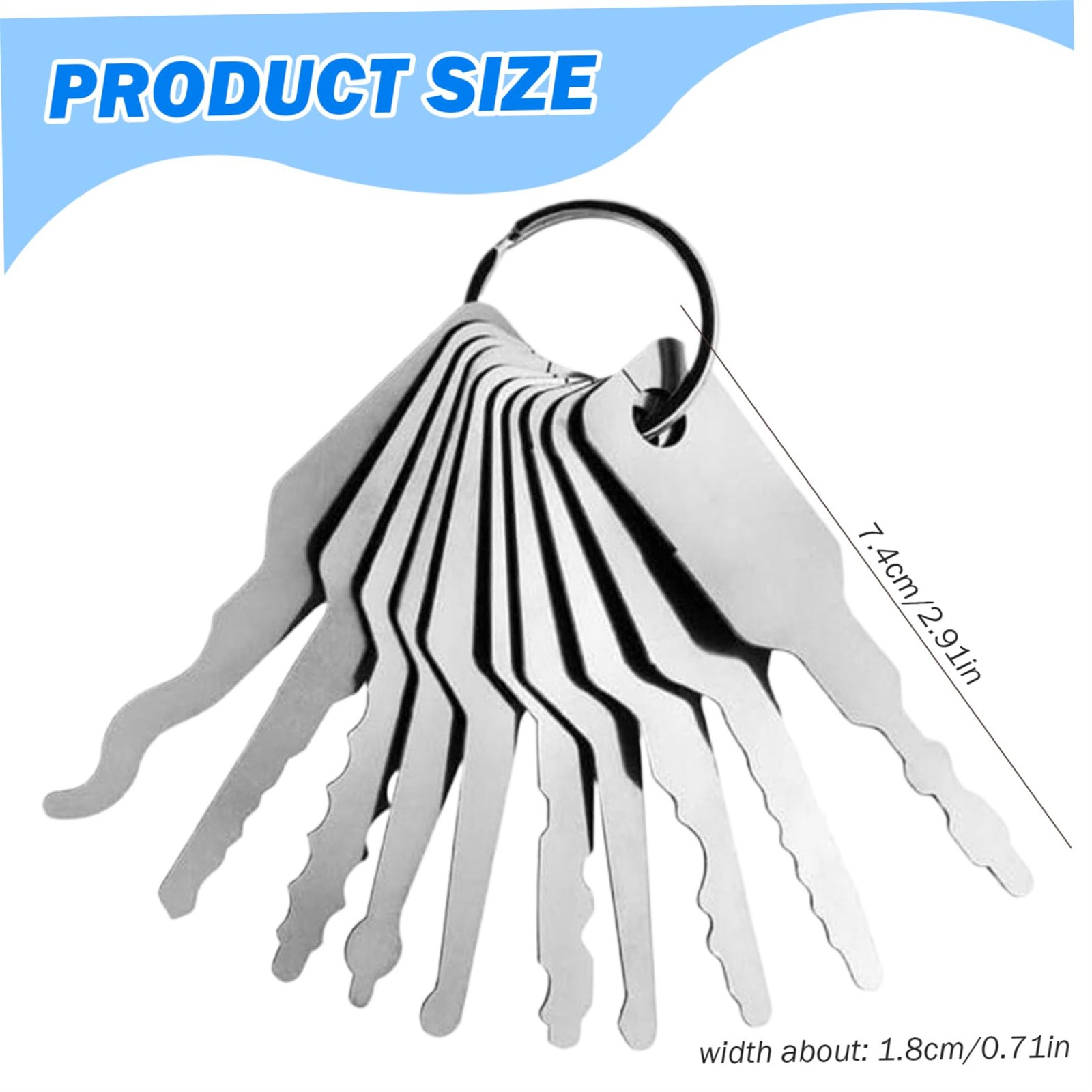10 Buah/Lot Kunci Kosong Yang  - Home Bathroom Key ulasan dan harga