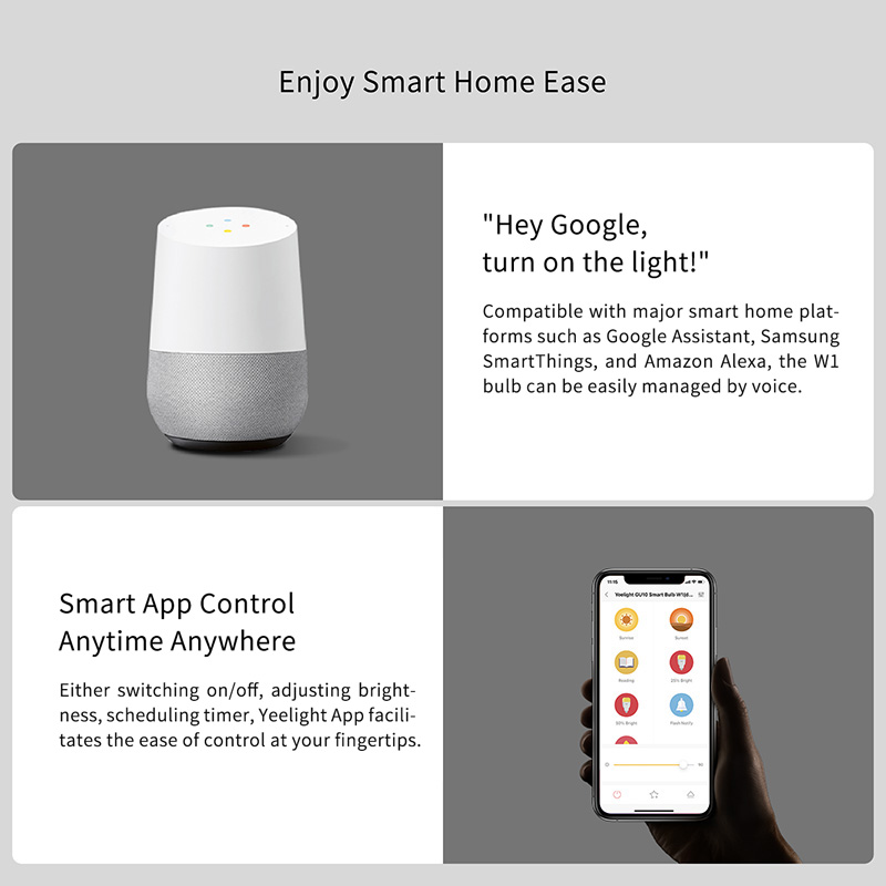 Yeelight GU10 W1 WiFi Smart LE - Yeelight Light Smart Bulb ulasan dan harga