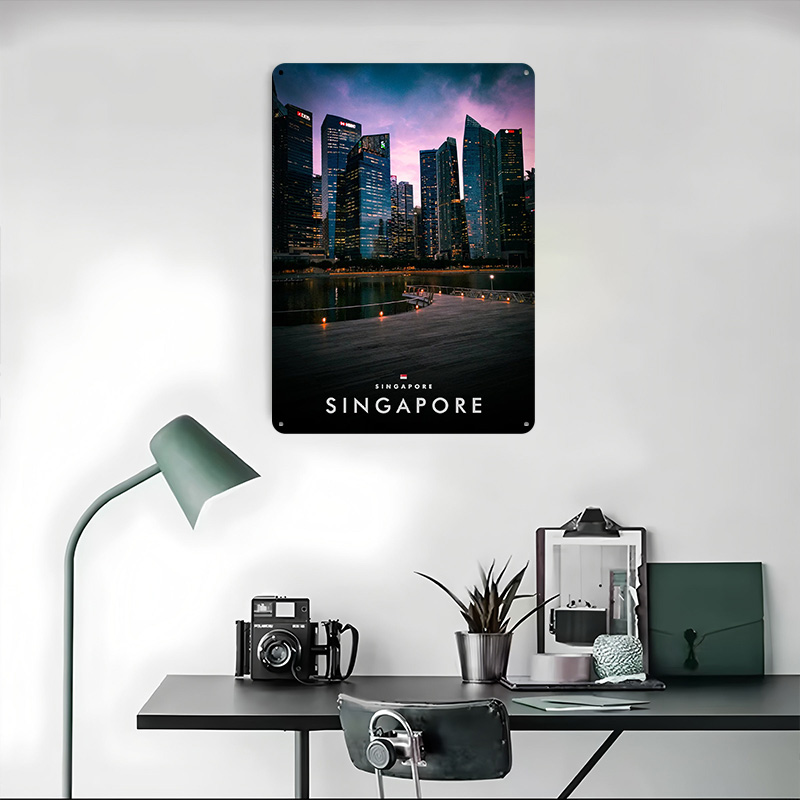 Poster Cetak Captured Singapor - Home And Bathroom Singapore ulasan dan harga