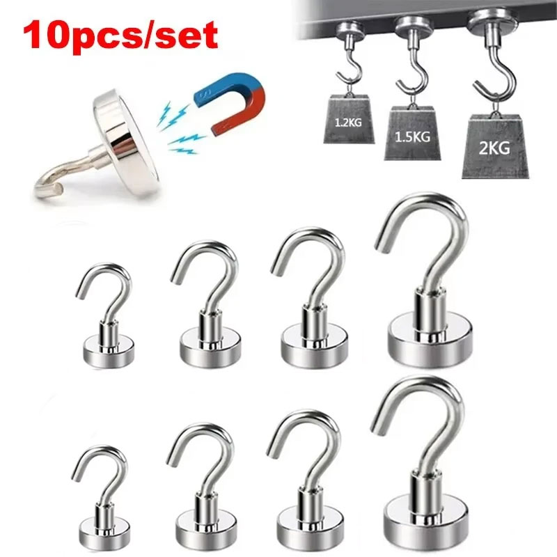 10 buah kait Magnet kuat multi - Home Bathroom Key ulasan dan harga
