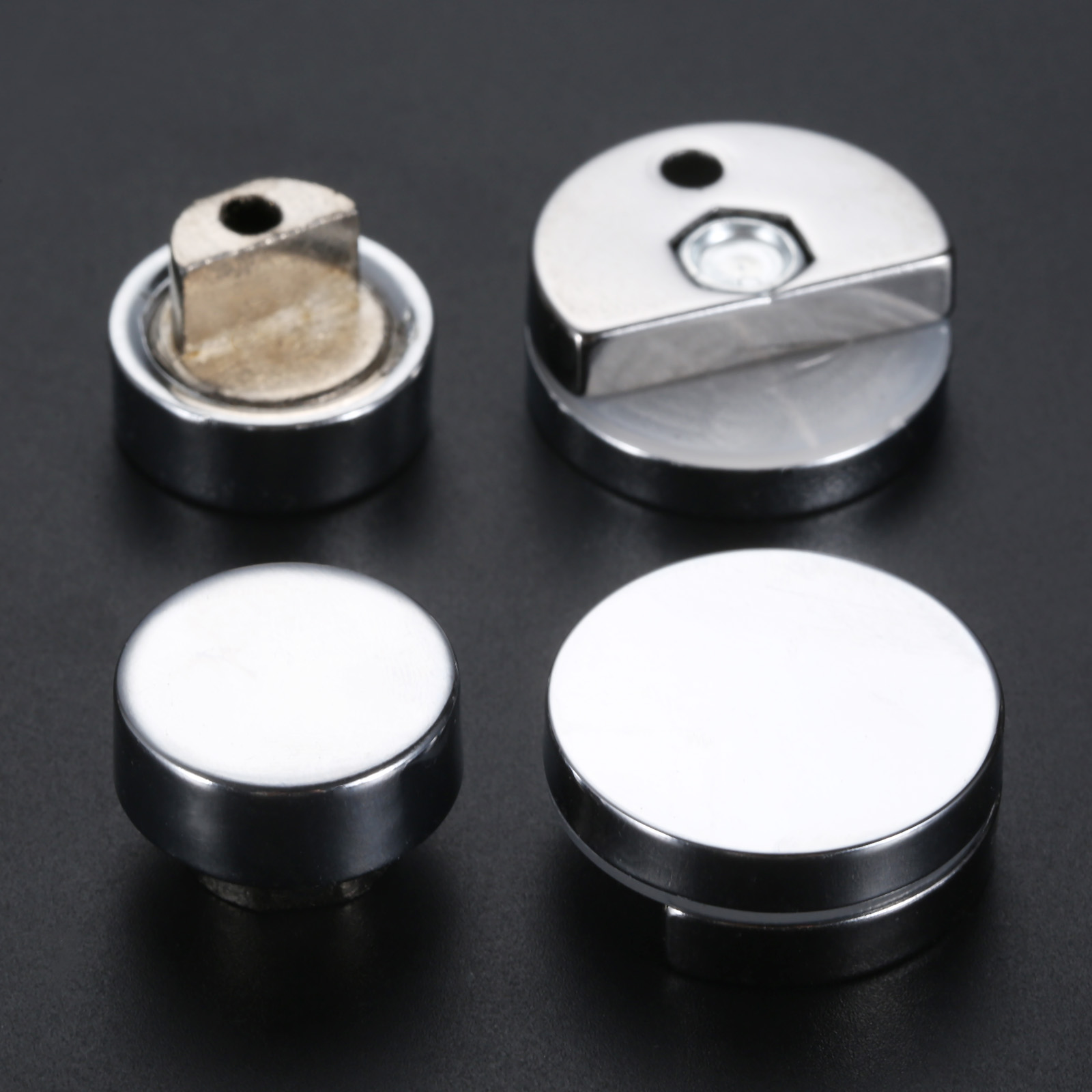 4 Buah 20/27Mm Kaca Bulat Penj - Home Hardware Bathroom Mirrors ulasan dan harga