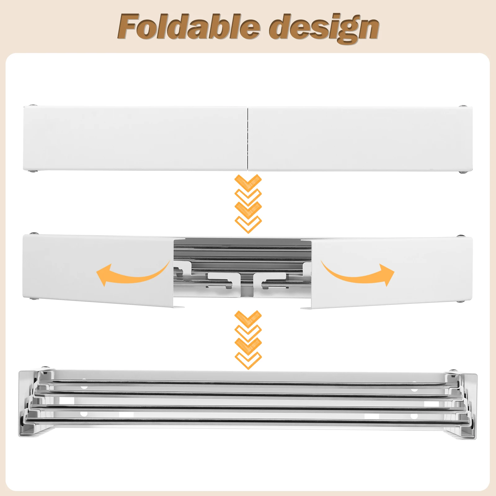 Rak Pengering Pakaian Lipat St - Towel Bar Stainless ulasan dan harga